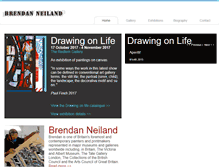 Tablet Screenshot of brendanneiland.com